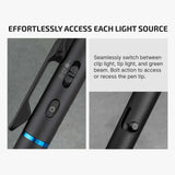 Olight O'Pen 3 | večnamenska svetilka v obliki pisala | 120 lm + zeleni laser