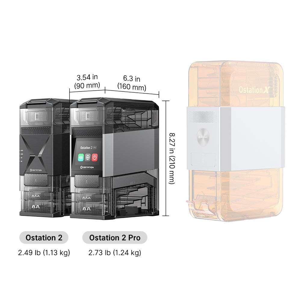 Olight Ostation 2 Pro | pametni polnilec baterij AA/AAA | 3-v-1