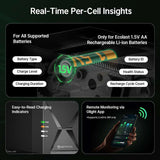 Olight Ostation 2 | pametni AA/AAA polnilnik baterij | 3-v-1