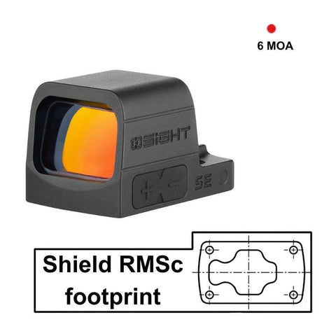 Osight SE [rdeča] | 6 MOA