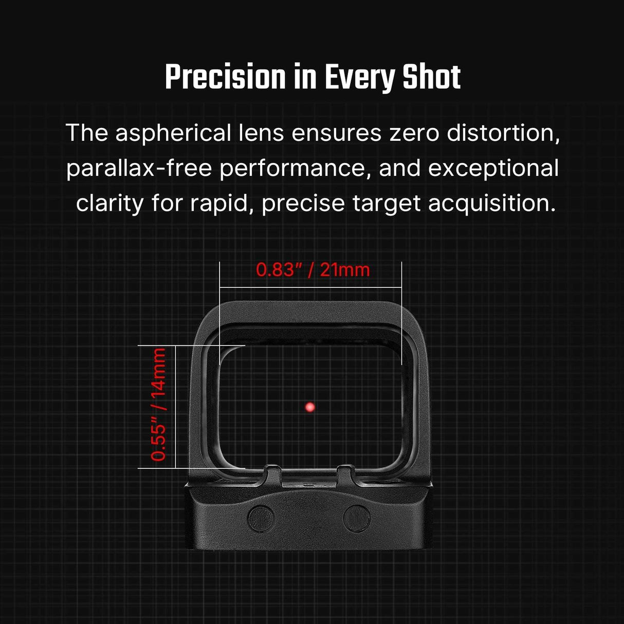 Osight SE [rdeča] | 6 MOA
