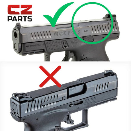 CZ P-10 OR adapterska ploščica | Trijicon RMR footprint 