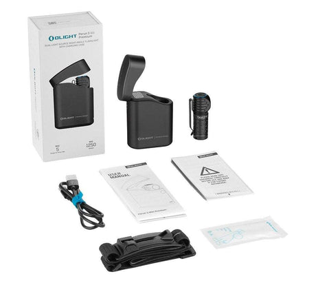 Olight Perun 3 Mini Premium | polnilna naglavna svetilka | 1.250 lm